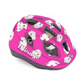 Велошлем детский Author Mirage Inmold 161 pink-bear, розовый, Вариант УТ-00025533: Размер: 48-54 см, изображение  - НаВелосипеде.рф