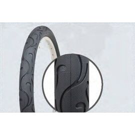 Велопокрышка Vinca Sport, 24х2.125, черная, PQ 807 24*2.125 black, изображение  - НаВелосипеде.рф