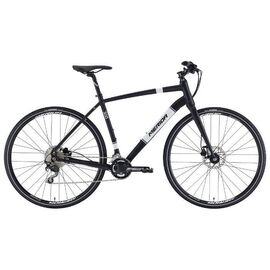 Горный велосипед Merida Crossway URBAN 300 2016, Вариант УТ-00037287: Рама: 55 (Рост: 180 - 190см), Цвет: черный , изображение  - НаВелосипеде.рф