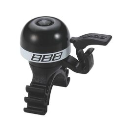 Звонок велосипедный BBB MiniFit, черный/белый, BBB-16, изображение  - НаВелосипеде.рф