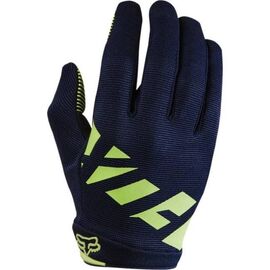 Велоперчатки женские Fox Ripley Womens Glove, сине-желтые, 2017, 18478-046-S, Вариант УТ-00042806: Размер: L (182-188 мм), изображение  - НаВелосипеде.рф