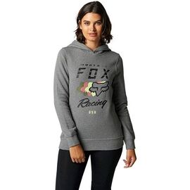 Толстовка женская Fox Checkpoint Po Fleece, Heather Graphite 2020, Вариант УТ-00231957: Размер: M , изображение  - НаВелосипеде.рф