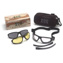 Очки велосипедные PYRAMEX XSG-KIT, 3 сменные ударопрочные линзы, GB4010KIT, изображение  - НаВелосипеде.рф
