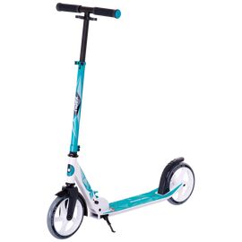 Самокат RIDEX Marvel 2.0 R, взрослый, складной, двухколесный, 200 мм, белый/мятный, изображение  - НаВелосипеде.рф