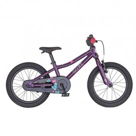 Детский велосипед SCOTT Contessa 16", 10", 2020, Вариант УТ-00224002: Рама: 16 (Рост: 110-135см.), Цвет: фиолетовый, изображение  - НаВелосипеде.рф