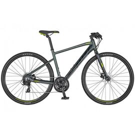 Горный велосипед SCOTT, Sub Cross 50 Men, 28", 2020, Вариант УТ-00208039: Рама: L (Рост: 160-190см.), Цвет: серый, изображение  - НаВелосипеде.рф