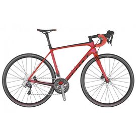 Шоссейный велосипед SCOTT Addict 30 disc, 28", 2020, Вариант УТ-00212171: Рама: L (Рост: 180-190см.), Цвет: красный, изображение  - НаВелосипеде.рф