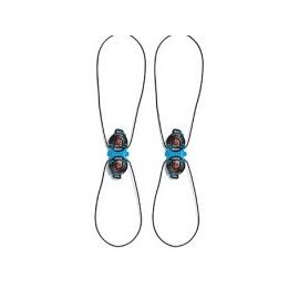 Замок для туфель SIDI Double Tecno-3 Push System голубой/ черный №108, RLETE3DOSI, изображение  - НаВелосипеде.рф