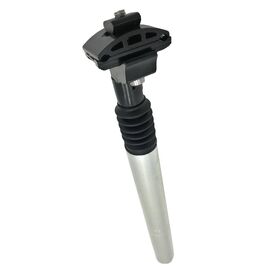 Подседельный штырь Stels DTS-332QR, длина 350, диаметр 33,9, серебряный, LU090066, изображение  - НаВелосипеде.рф