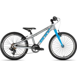 Детский велосипед Puky S-Pro 20-7 20" 2020, Вариант УТ-00207303: Возраст: от 6 лет (Рост: 115-133см), Цвет: silver/berry, изображение  - НаВелосипеде.рф