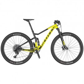 Двухподвесный велосипед SCOTT Spark RC 900 Comp, 29", 2020, Вариант УТ-00208031: Рама: М (Рост:170-190 см.), Цвет: желтый, изображение  - НаВелосипеде.рф