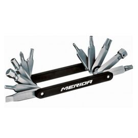 Набор инструментов Merida, ножик ,12in1 High-end Mini Tool for tool Box 80гр. Black/Grey, изображение  - НаВелосипеде.рф