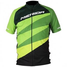 Джерси Merida, короткий рукав, Nizza, Green Stripe, Вариант УТ-00217077: Размер: L, изображение  - НаВелосипеде.рф