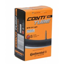 Камера велосипедная CONTINENTAL, 29x1.75-2.5"вело нип.42mm. MTB 29, 01821810000, изображение  - НаВелосипеде.рф