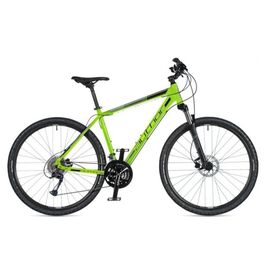 Гибридный велосипед Author Grand 29" 2021, Вариант УТ-00220831: Рама: 18" (Рост: 167-178см), Цвет: Kawa Green (Black / Silver) // Black , изображение  - НаВелосипеде.рф