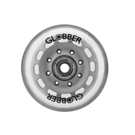 Колесо для самоката Globber WHEEL SET, 80 mm, для PRIMO / EVO, прозрачный, 526-010, изображение  - НаВелосипеде.рф