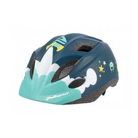 Комплект Polisport Xs kids premium, шлем детский/фляга/держатель Spaceship, matte finish, PLS8740800002, изображение  - НаВелосипеде.рф
