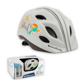 Комплект Polisport Xs kids premium, шлем детский Hello giraffe/parrot/фляга/держатель, matte finish, PLS8740800003, изображение  - НаВелосипеде.рф