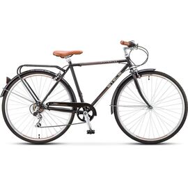 Городской велосипед Stels Navigator 360 V010 Gent 28" 2017, Вариант УТ-00216468: Рама: 21,5" (Рост: 180-195см), Цвет: синий, изображение  - НаВелосипеде.рф
