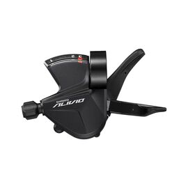 Шифтер велосипедный SHIMANO Alivio M3100-L, левый, 3 скорости, на хомут, c индикатором, ESLM3100LB, изображение  - НаВелосипеде.рф