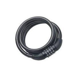 Замок противоугонный Forward, 10 х 1000 мм, трос в пластиковой оболочке, Кодовый, "High Security", FWDHS101.427, изображение  - НаВелосипеде.рф