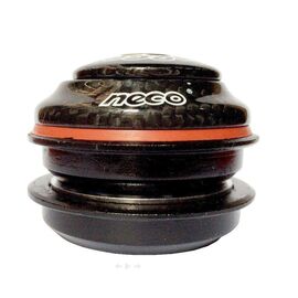 Рулевая колонка NECO H176, 1-1/8"х44х30 (5mm), полуинтегрированная, упаковка MFH-11, черная, NECO H176 1-1/8"х44х30mm, изображение  - НаВелосипеде.рф