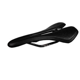 Седло велосипедное NANDUN ZEUS Z-T40 Road, 270*135mm, рельсы титан, анатомическое, черное, ZEUS Z-S001, изображение  - НаВелосипеде.рф
