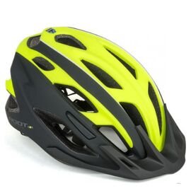 Шлем велосипедный AUTHOR NEW, спортивный, 2 козырька Root 181 21отверстие, INMOLD/EPS, черно-зеленый, 8-9001451, Вариант УТ-00235610: Размер: 59-61, изображение  - НаВелосипеде.рф