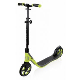 Самокат Globber ONE NL 205, складной, двухколесный, нагрузка до 100 кг, зеленый, 477-105, изображение  - НаВелосипеде.рф