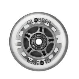 Колесо для самоката Globber LIGHTNING WHEEL SET, 80 mm, для PRIMO / EVO, прозрачный, 526-011, изображение  - НаВелосипеде.рф