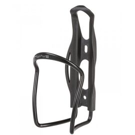 Флягодержатель велосипедный M-Wave, алюминий-пластик, с доп. поддержкой фляги 45г черный, 5-340018, изображение  - НаВелосипеде.рф