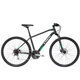 Гибридный велосипед TREK Ds 2 28" 2018, Вариант УТ-00225985: Рама: 15,5 (Рост: 158-168см), Цвет: Matte Black Pearl, изображение  - НаВелосипеде.рф