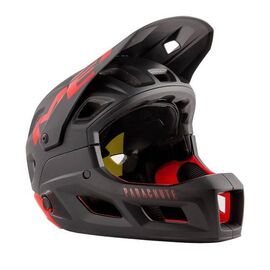 Велошлем Met Parachute MCR, Black/Red, 3HM120CE00LNR1, Вариант УТ-00225784: Размер:L ( 58-61см), изображение  - НаВелосипеде.рф