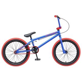 Детский велосипед TECH TEAM MACK, BMX 20", 1 скорость, Вариант УТ-00226568: рама- 21: цвет - синий, NN002573, изображение  - НаВелосипеде.рф