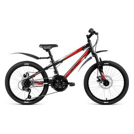 Детский велосипед ALTAIR MTB HT 20 3.0 disc, 20", 18 скоростей, рама 10.5", Вариант УТ-00231209: рама - 10,5; цвет - черный, RBKN81N0P002, изображение  - НаВелосипеде.рф