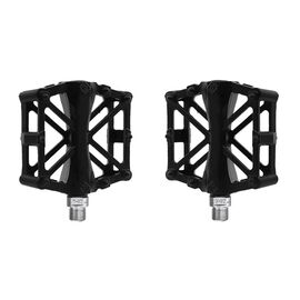 Педали Z-Plus, комплект, 9/16", 105x95x24 мм, ось CR-MO, AL, промподшипники, черный, RPEPS3200011, изображение  - НаВелосипеде.рф