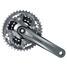 Система велосипедная SHIMANO ALIVIO FC-M4000, 170 мм, 40x30x22T, Octalink V2, AFCM4000E002X, изображение  - НаВелосипеде.рф
