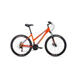 Горный велосипед FORWARD, IRIS 26 2.0 disc 26", 2020, Вариант УТ-00235229: Рама: 17" (Рост: 145-163 см.), Цвет: оранжевый, изображение  - НаВелосипеде.рф