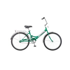 Складной велосипед ДЕСНА-2500 24" 2017, Вариант УТ-00230756: Рама: 14" (Рост: 135-155 см.), Цвет: Зеленый, изображение  - НаВелосипеде.рф