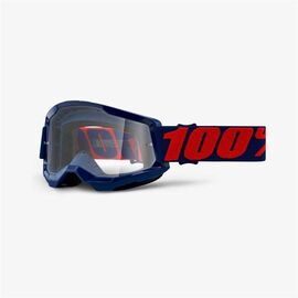 Веломаска 100% Strata 2 Goggle Masego / Clear Lens, 50421-101-09, изображение  - НаВелосипеде.рф