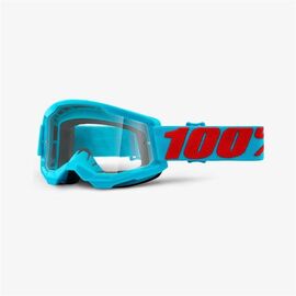 Веломаска 100% Strata 2 Goggle Summit / Clear Lens, 50421-101-08, изображение  - НаВелосипеде.рф