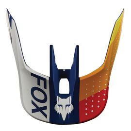 Козырек к шлему Fox V3 Helmet Visor, Draftr Blue, 23105-002-L/XL, Вариант УТ-00077495: Размер: L/XL, изображение  - НаВелосипеде.рф