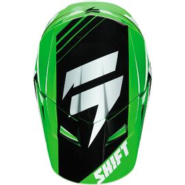 Козырек к шлему Shift V1 Assault Race Helmet Visor, Green, 16510-004-2XS/S, Вариант УТ-00069408: Размер: 2XS/S, изображение  - НаВелосипеде.рф