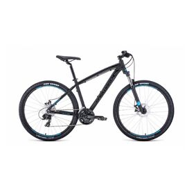 Городской велосипед FORWARD NEXT 27,5" 2.0 Disc 2020, Вариант УТ-00238080: Рама: 15" (Рост: 145-160 см.), Цвет: черный матовы, изображение  - НаВелосипеде.рф
