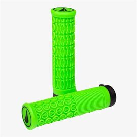 Грипсы велосипедные SDG Thrice Grip, 33mm, Neon Green, S3303, изображение  - НаВелосипеде.рф