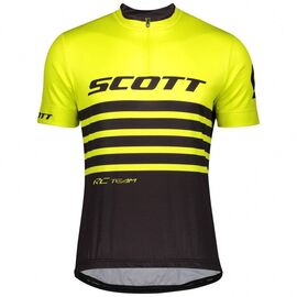 Веломайка SCOTT RC Team 20, короткий рукав, sulphur yellow/black 2020, 275282-5083, Вариант УТ-00207953: Размер: L, изображение  - НаВелосипеде.рф
