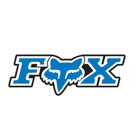 Наклейка на велосипед Fox Corporate, 3", Blue, 14904-002-OS, изображение  - НаВелосипеде.рф