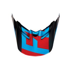 Козырек к велошлему Fox V4 Libra Helmet Visor, Blue, 15848-002-OS, изображение  - НаВелосипеде.рф