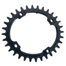 Звезда велосипедная передняя Garbaruk 104 BCD Oval 32T Black, 5907441503297, изображение  - НаВелосипеде.рф