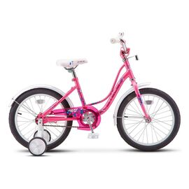 Детский велосипед STELS Wind Z020 18" 2019, Вариант УТ-00230778: Возраст: 4-8 лет (Рост: 110-127см), Цвет: Розовый, изображение  - НаВелосипеде.рф